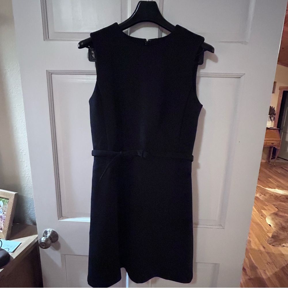 Ann Taylor Black Sheath Mini Dress - size 10